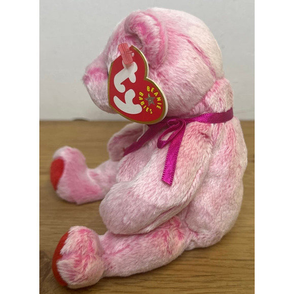 2001 TY Beanie Baby Romance Bear - Picture 2 of 9